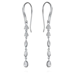 NUGGETS Earrings in Silver.