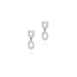 Pendientes  DROP de Plata.