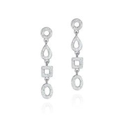 Pendientes  DROP de Plata.