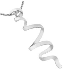 CURLS Pendant in Silver