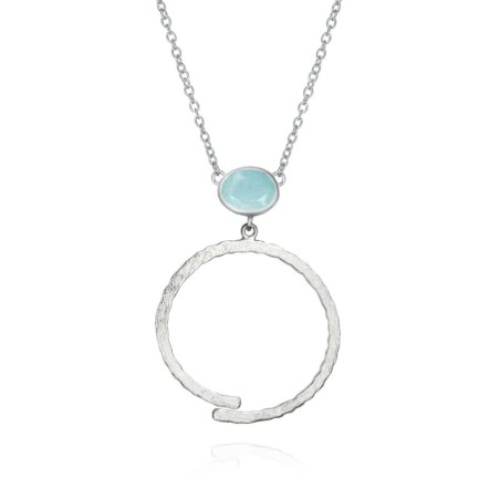 PURE Necklace in Silver.