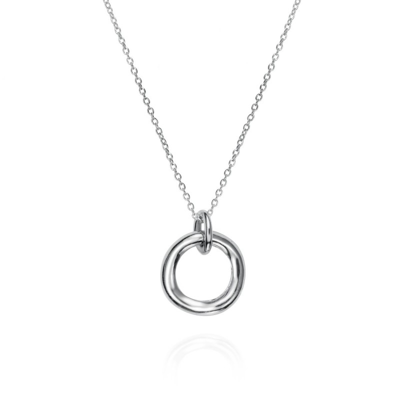 Collar FUN de Plata con acabado brillo.