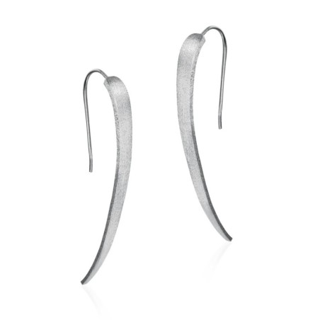 Pendientes largos de Plata de ley 925