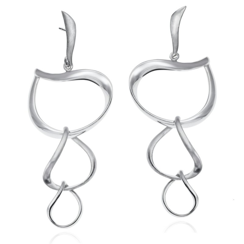 VENICE Earrings in Silver