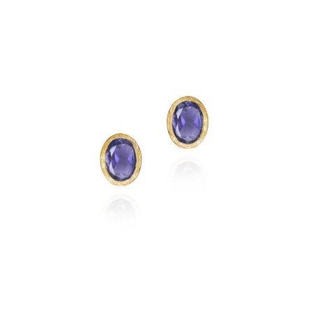Pendientes ZAFIRO plata/baño oro