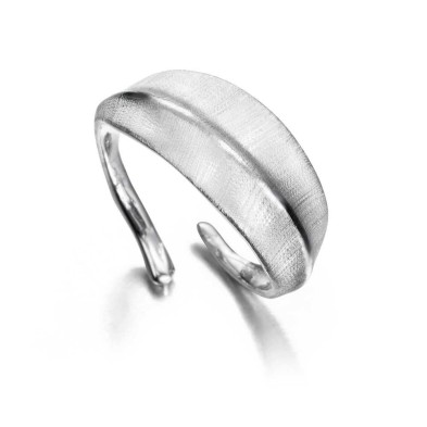 Leaf ring in sterling silver 925