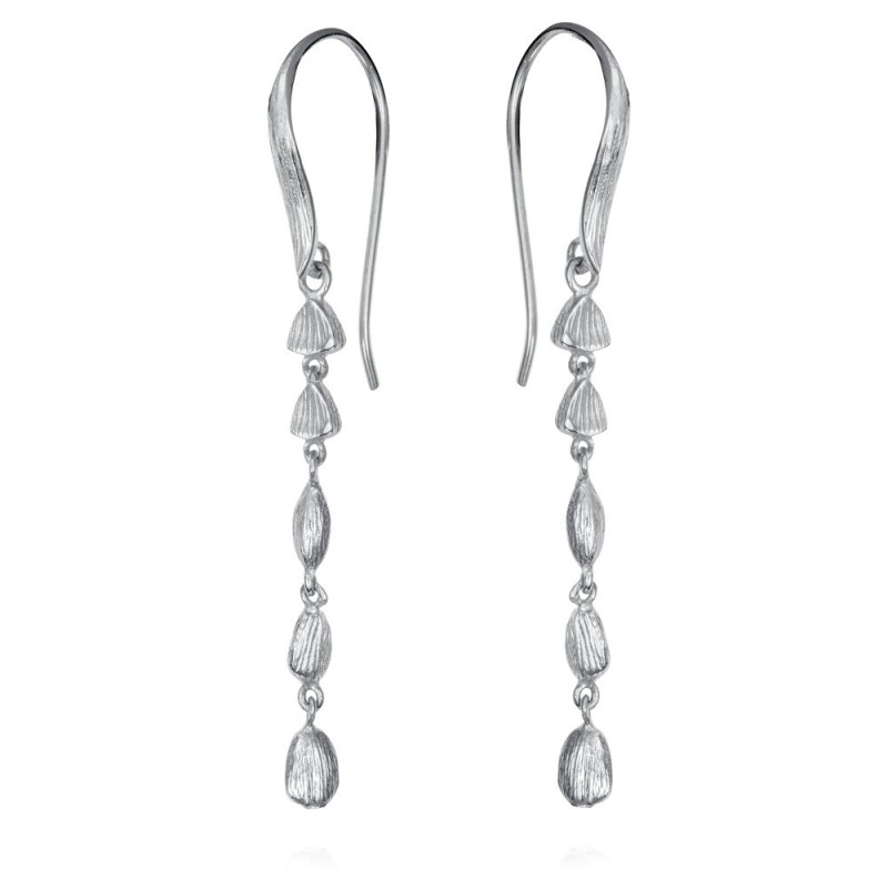 NUGGETS Earrings in Silver.