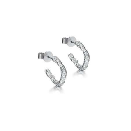 Earrings  LAVA in Silver.