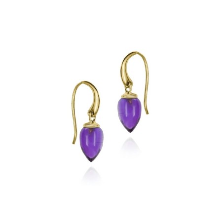 Pendientes PENDULUM de Plata. Baño de Oro 18k