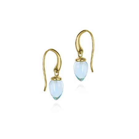 Pendientes PENDULUM de Plata. Baño de Oro 18k