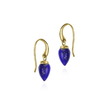 Pendientes PENDULUM de Plata. Baño de Oro 18k