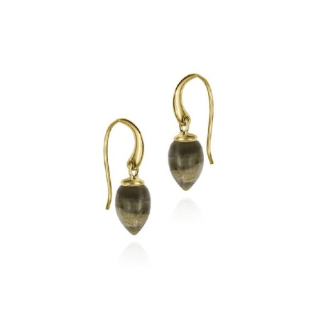 Pendientes PENDULUM de Plata. Baño de Oro 18k