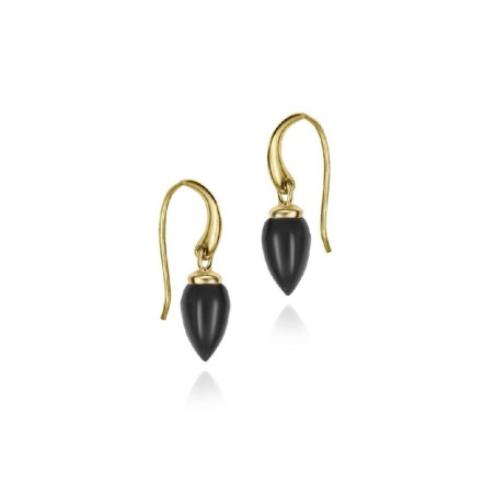 Pendientes PENDULUM de Plata. Baño de Oro 18k