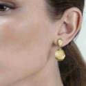 NUGGETS Earrings in Silver.
