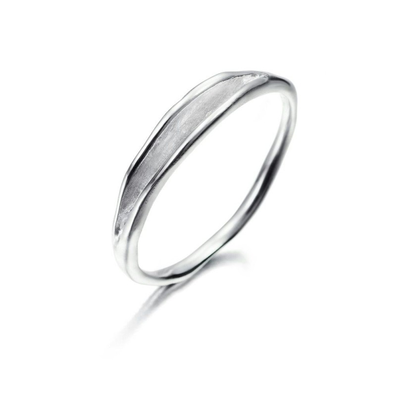 Minimalist 925 sterling silver ring