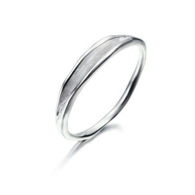 Minimalist 925 sterling silver ring