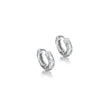 Earrings  LAVA in Silver.