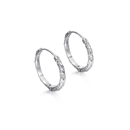 Earrings  LAVA in Silver.