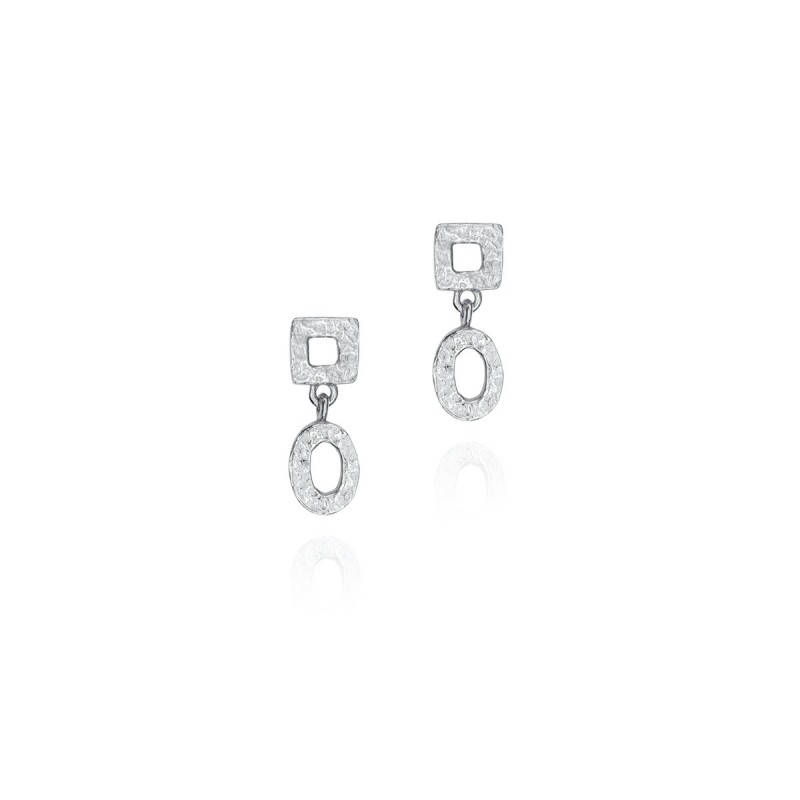 Pendientes  DROP de Plata.