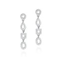 Pendientes  DROP de Plata.