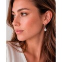 Pendientes HERKIMER de Plata.