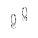 Earrings FUN in Silver.