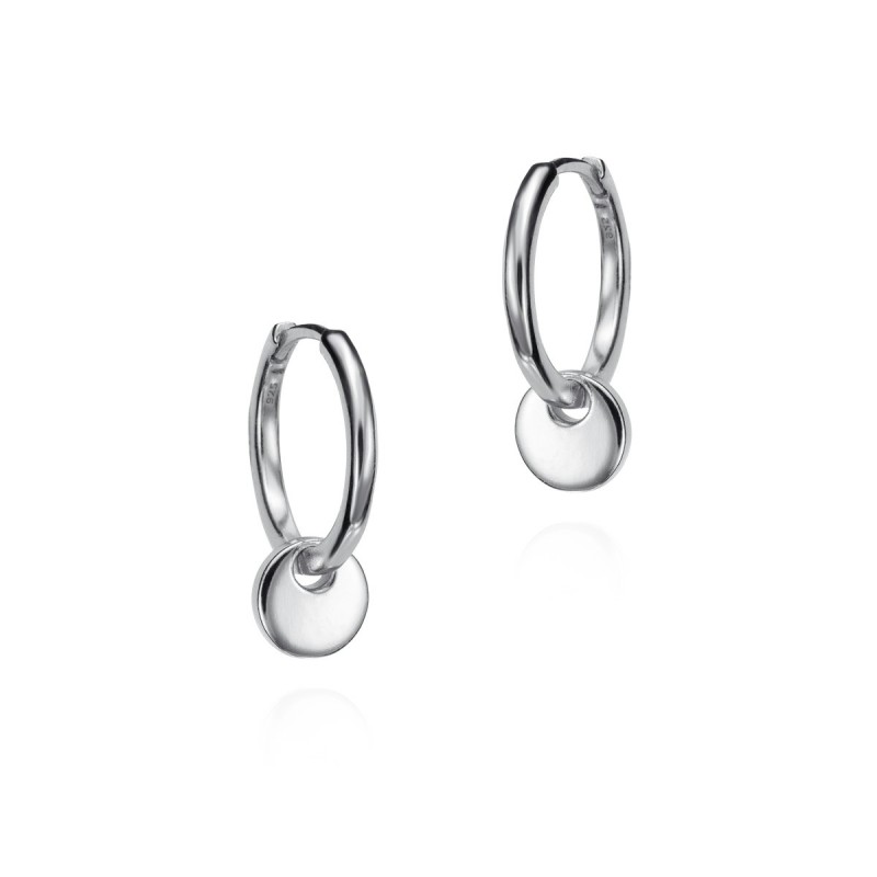 Earrings FUN in Silver.