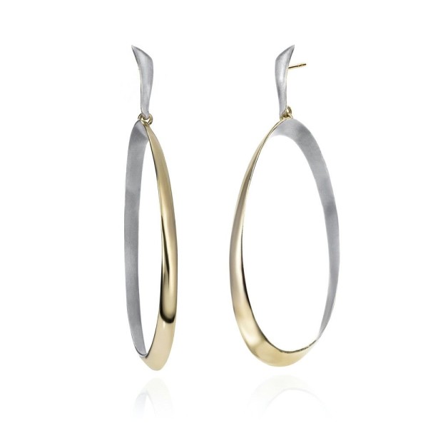 ROOTS Bangle in Silver. 18k Gold Vermeil