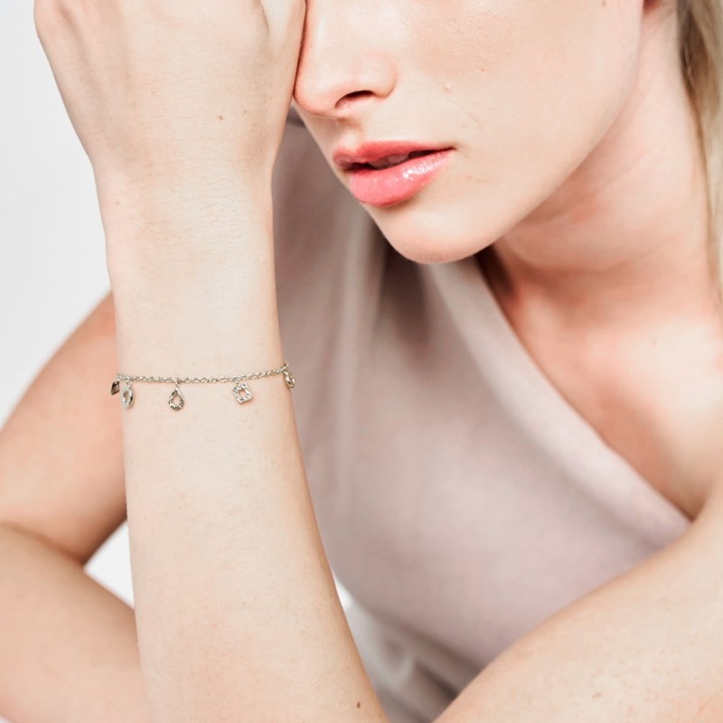 Bracelet DROP in Silver