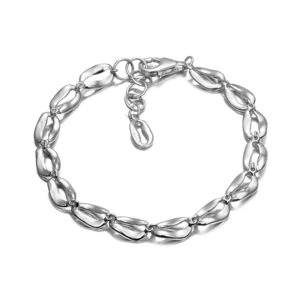 Pulsera con diseño marino de plata de ley 925