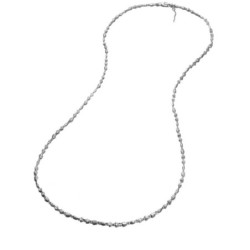 NUGGETS Necklace in Silver.