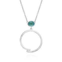 PURE Necklace in Silver.