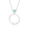 PURE Necklace in Silver.