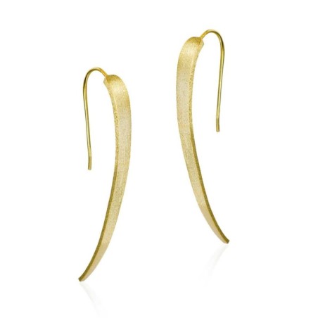 Long Gold vermeil Earrings