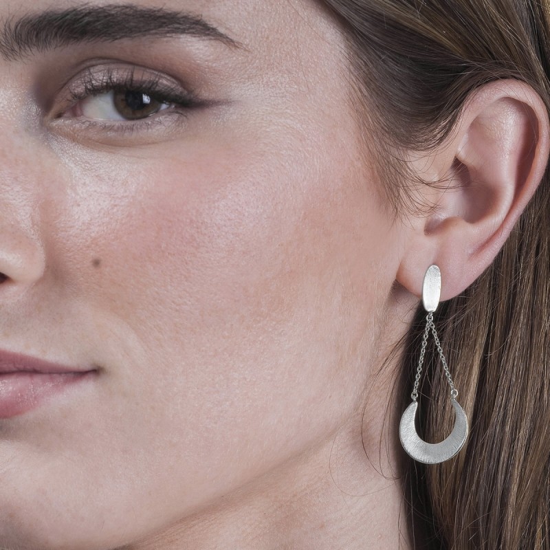 ODYSSEY Earrings  in Silver.