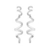 CURLS Earrings in Silver.