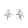 ROOTS Earrings in Silver.