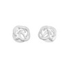 SHIELD Earrings in Silver.