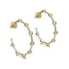 Pendientes CELESTIAL de Plata. Baño Oro 18k