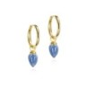 Pendientes PENDULUM de Plata. Baño de Oro 18k