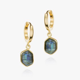 PENDIENTES DE LABRADORITA